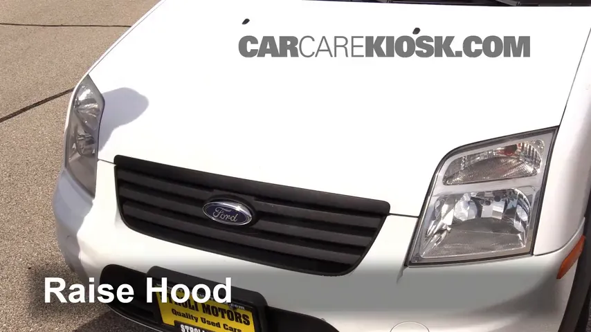 2010 Ford Transit Connect XLT 2.0L 4 Cyl. Mini Cargo Van Capot